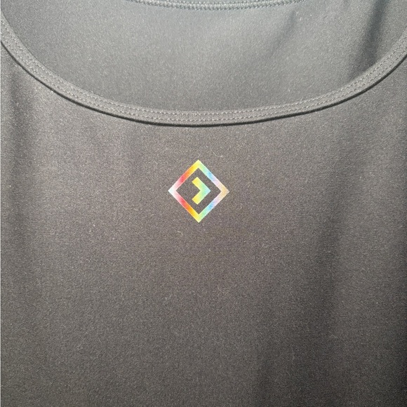 Abercrombie & Fitch Black Your Personal Best Romper Pride Logo Size‎ Large - Picture 4 of 6